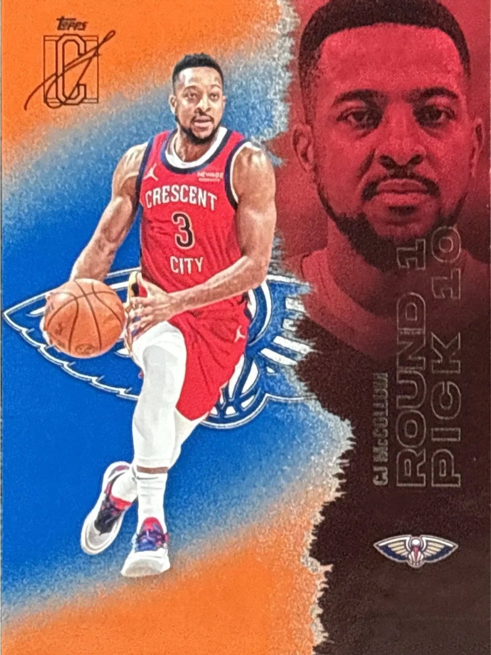 Topps Crescent City CJ McCollum Basketball Card